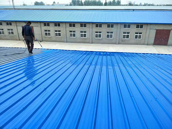 奎文 彩钢瓦喷漆翻新工业厂房、仓库
